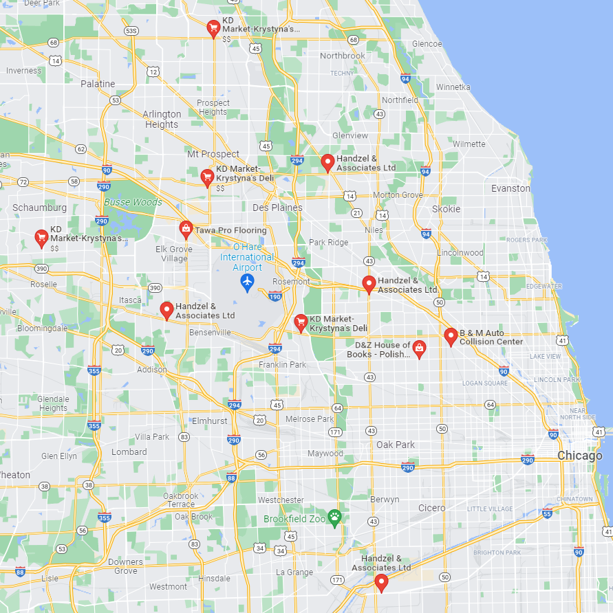 Toy Drive Collection Boxes Map